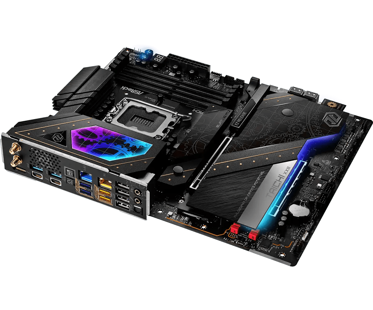 ASRock Z890 Taichi LGA1851 Socket Gaming Motherboard - Vektra Computers LLC ASRock Z890 Taichi LGA1851 Socket Gaming Motherboard - Vektra Computers LLC